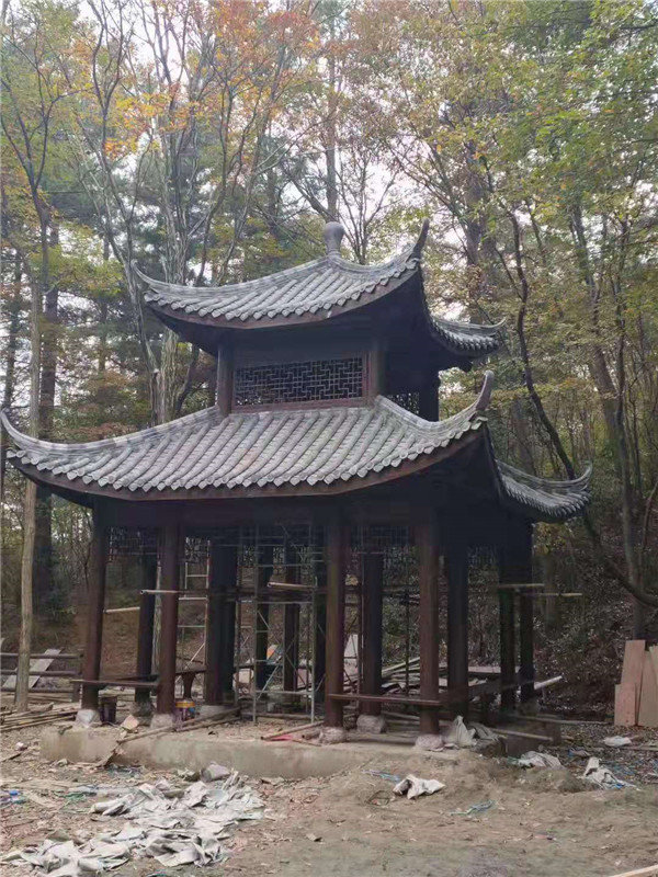 成都涼亭的建造需要注意一些什么呢？